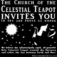The Church of the Celestial Teapot Invites You